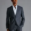 Suit Jackets|Blazers<Charles Tyrwhitt Prince of Wales Check Suit Jacket - Steel Blue