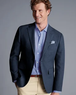 Coats & Jackets|Blazers<Charles Tyrwhitt Proper Blazer - Blue Indigo