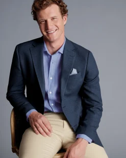 Coats & Jackets|Blazers<Charles Tyrwhitt Proper Blazer - Blue Indigo