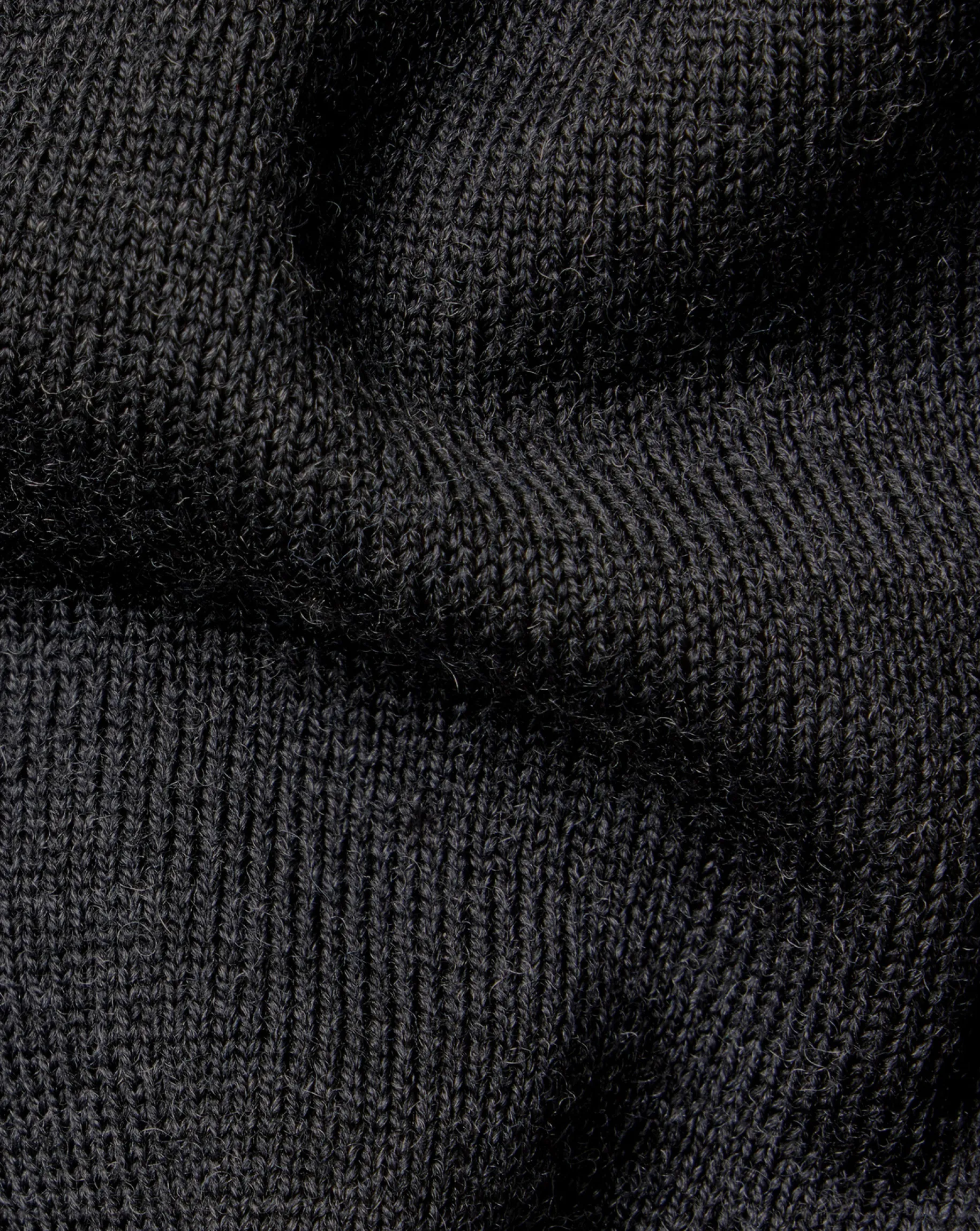 Grey Sweaters|Cardigans<Charles Tyrwhitt Pure Merino Full Zip-Through Cardigan - Grey Charcoal