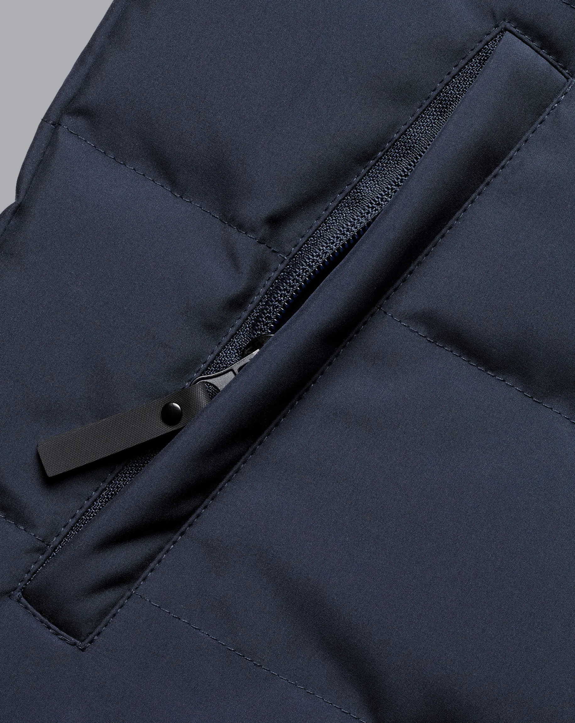 Vests|Navy<Charles Tyrwhitt Quilted Vest - Navy