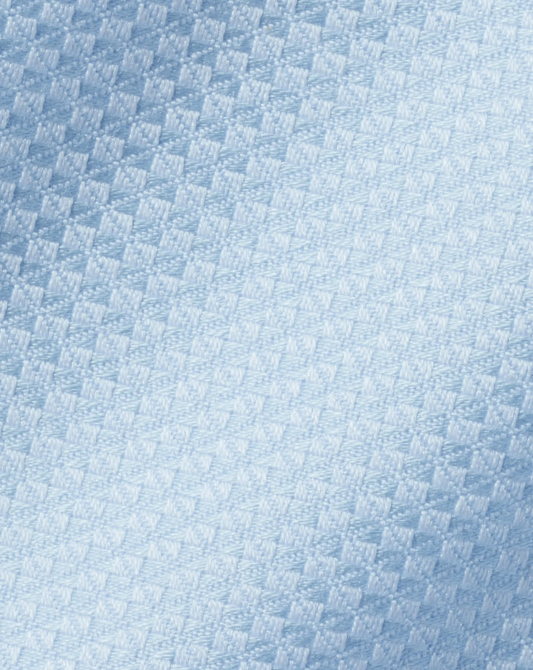 Shirt Sale|Dress Shirts<Charles Tyrwhitt Semi-Spread Collar Egyptian Cotton Hudson Weave Shirt - Light Blue