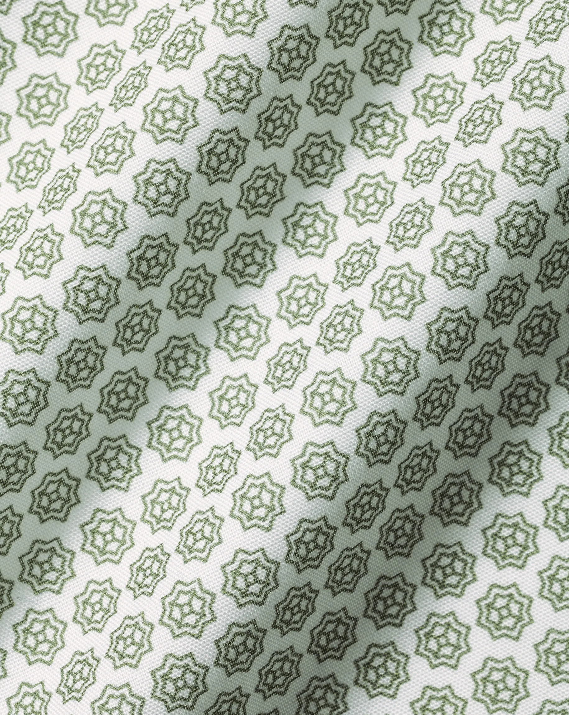 Shirt Sale|Casual Shirts<Charles Tyrwhitt Semi-Spread Collar Non-Iron Decorative Print Shirt - Green Olive