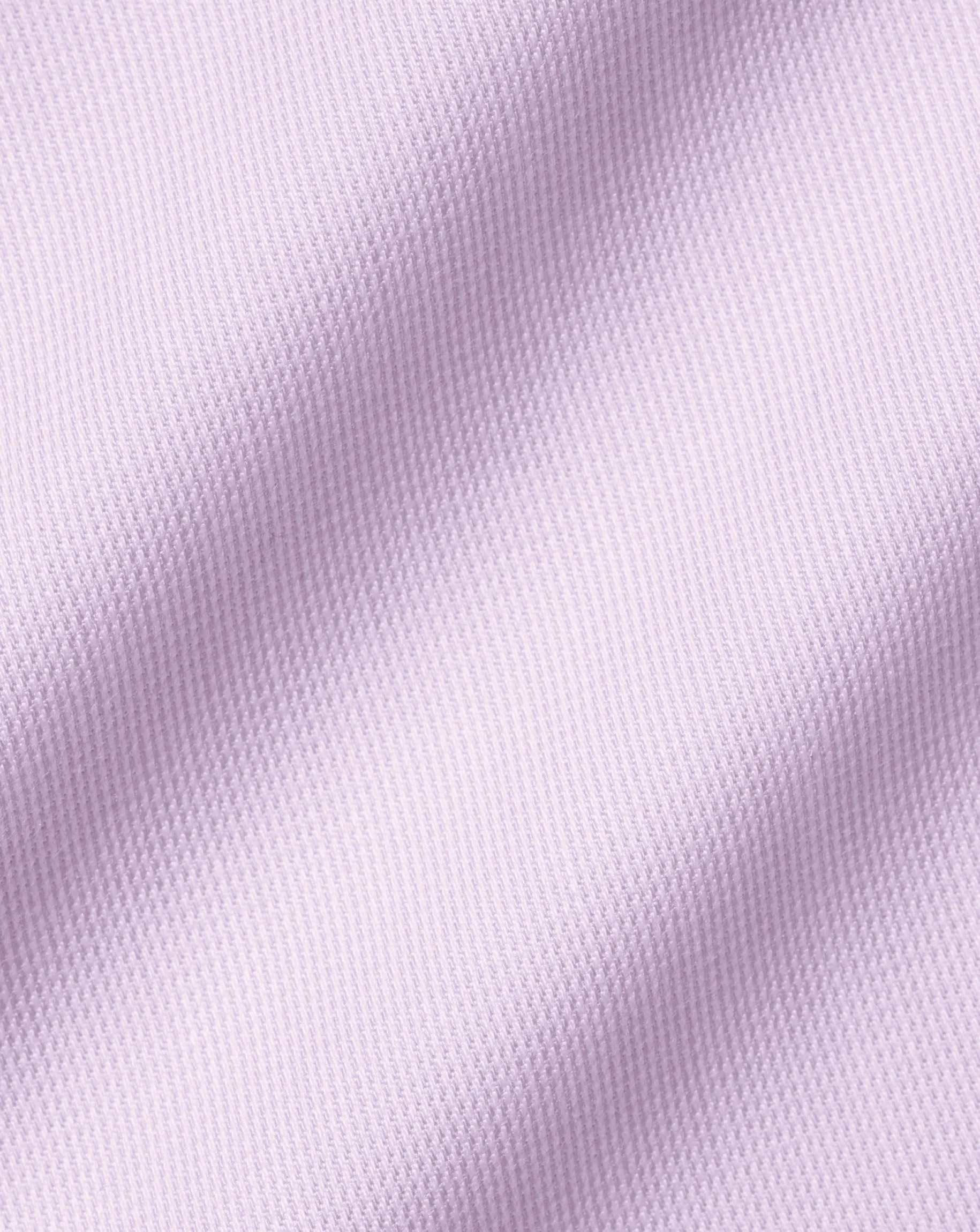 Shirt Sale|Dress Shirts<Charles Tyrwhitt Semi-Spread Collar Twill Shirt with Printed Trim - Violet Purple