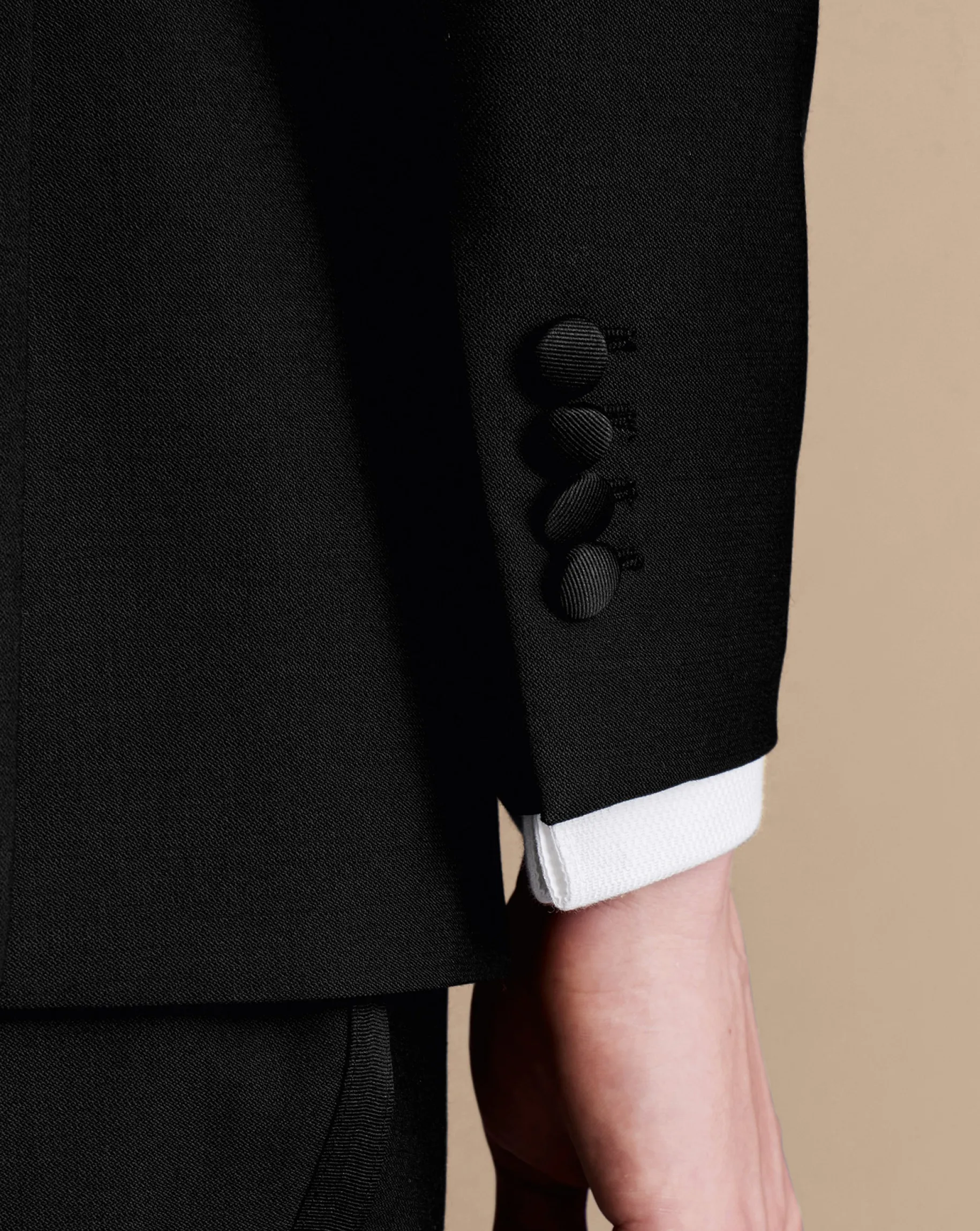 Seasonal Looks|Suit Jackets<Charles Tyrwhitt Shawl Lapel Tuxedo Jacket - Black