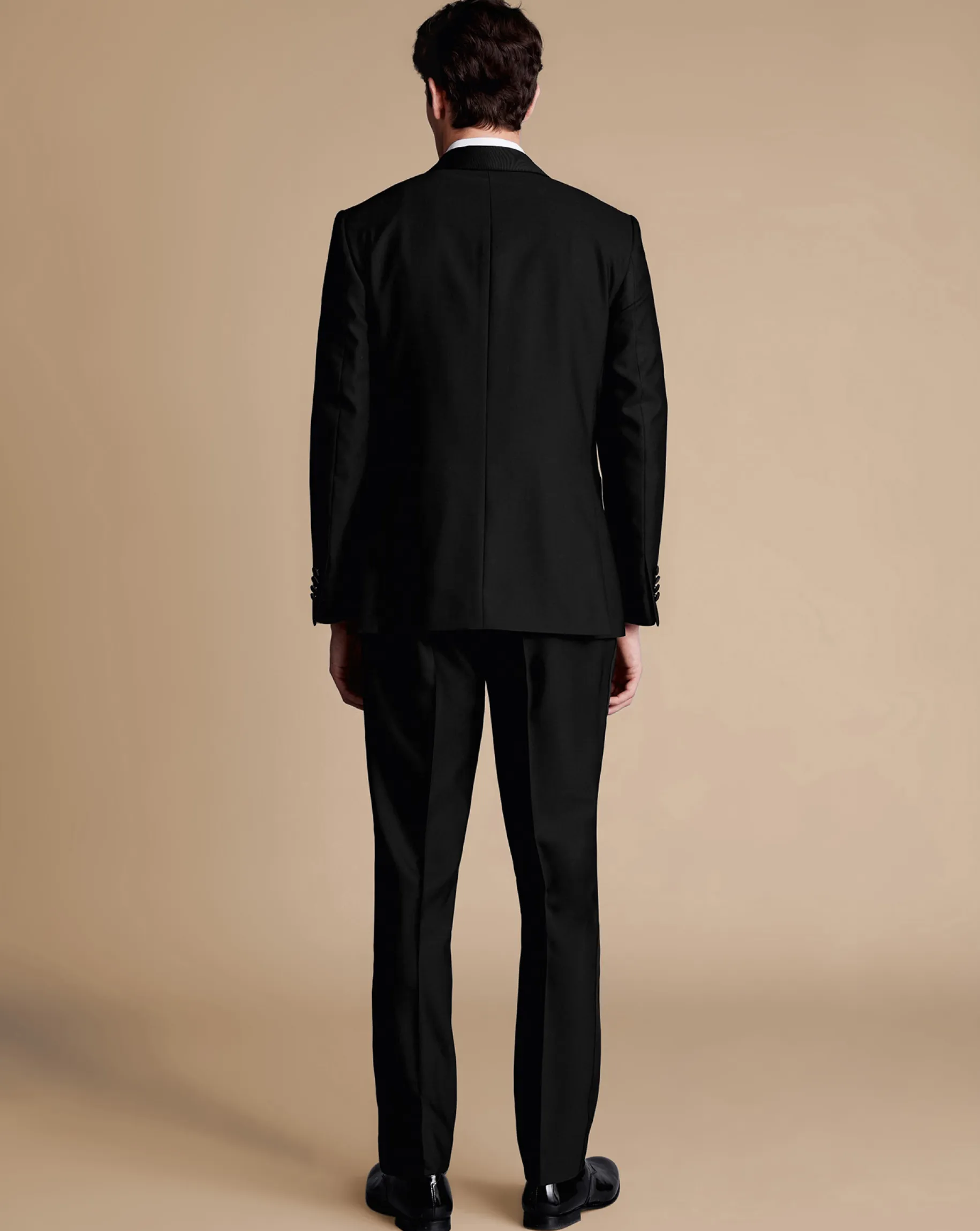 Seasonal Looks|Suit Jackets<Charles Tyrwhitt Shawl Lapel Tuxedo Jacket - Black