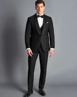 Suit Jackets|Blazers<Charles Tyrwhitt Shawl Lapel Tuxedo Jacket - Black