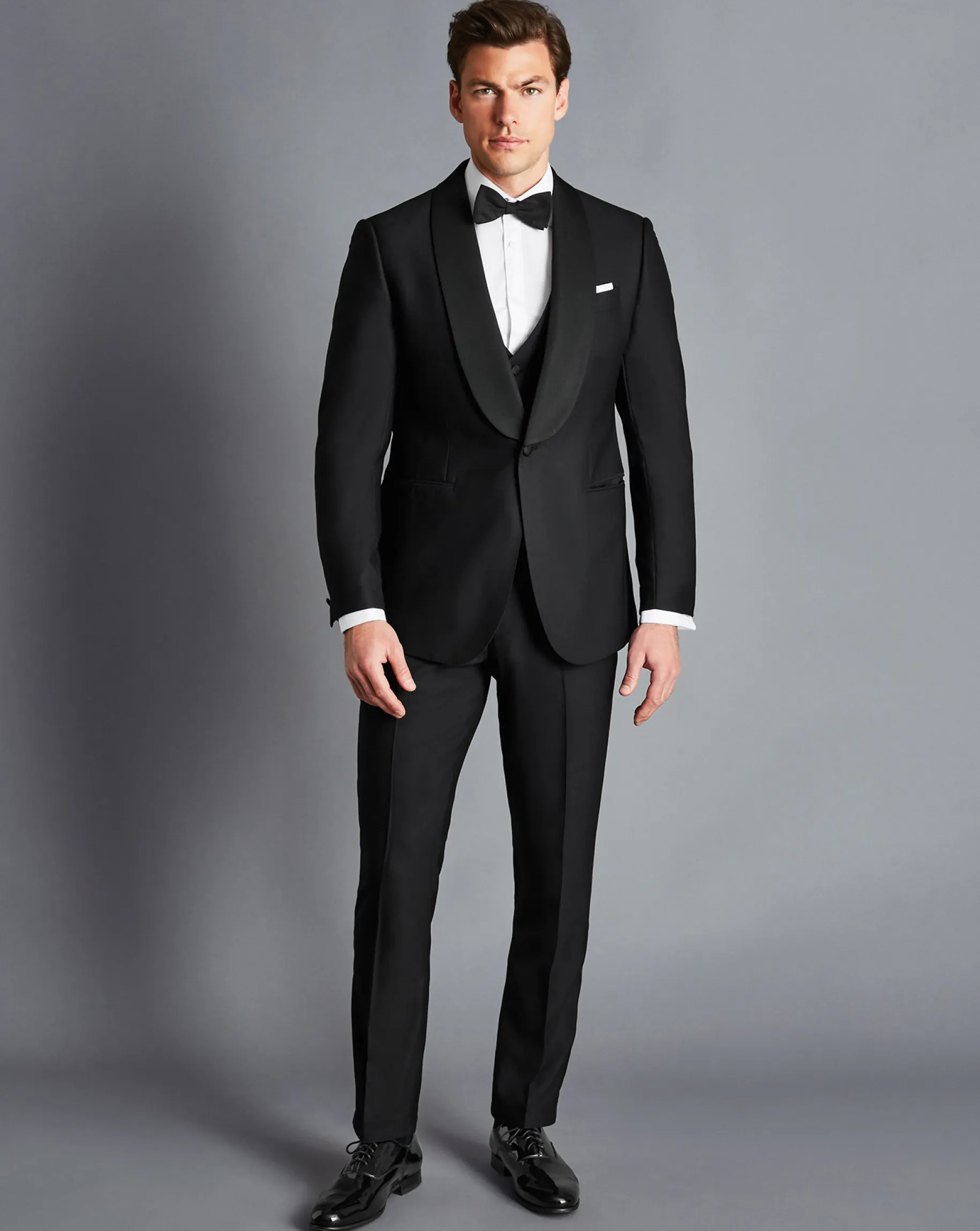 Suit Jackets|Blazers<Charles Tyrwhitt Shawl Lapel Tuxedo Jacket - Black