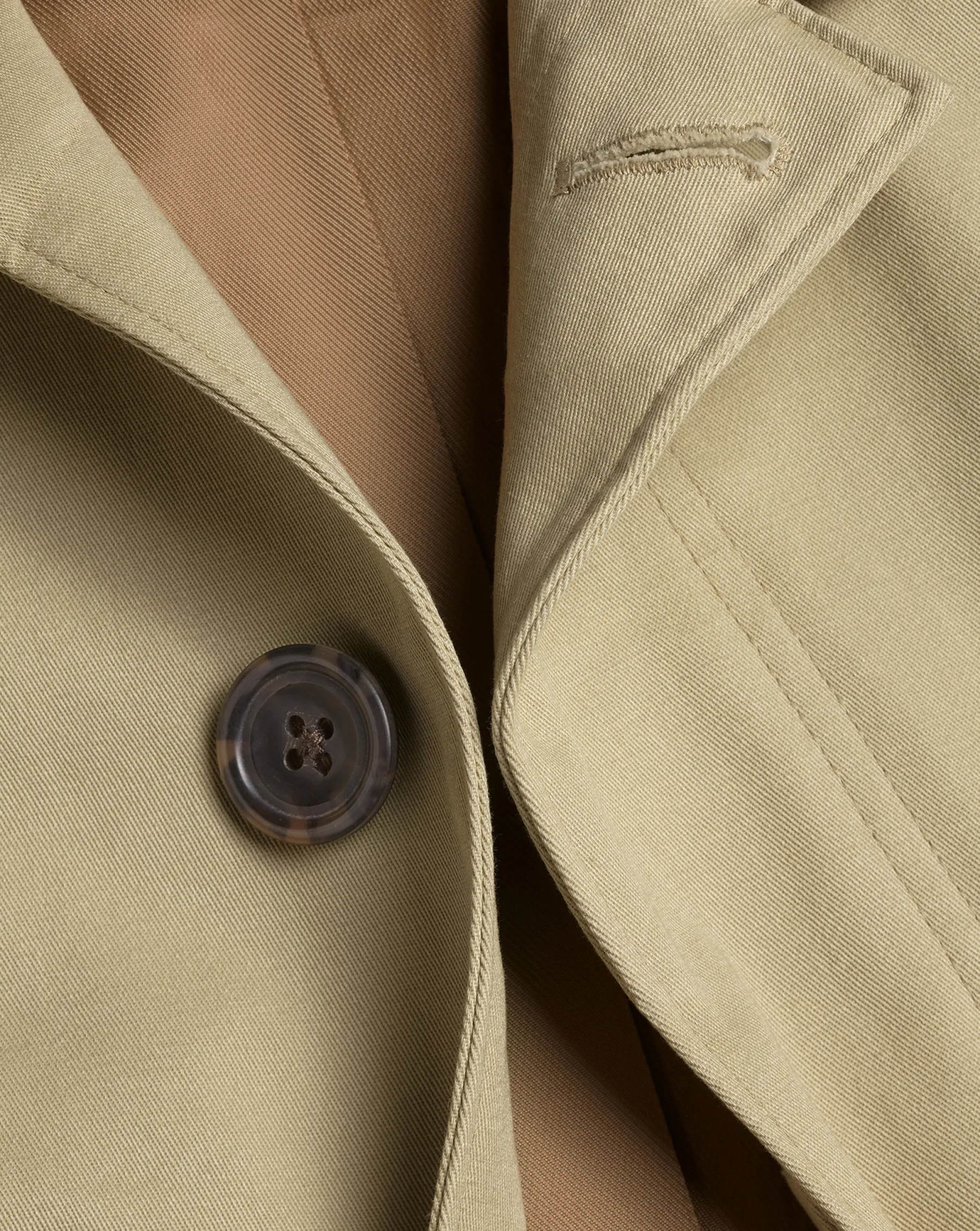 Coats|Raincoats<Charles Tyrwhitt Showerproof Cotton Raincoat - Limestone
