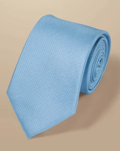Ties & Bow-ties<Charles Tyrwhitt Silk Tie - Sky Blue