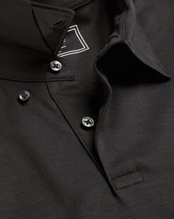 Smart polos|Black<Charles Tyrwhitt Smart Jersey Polo - Black