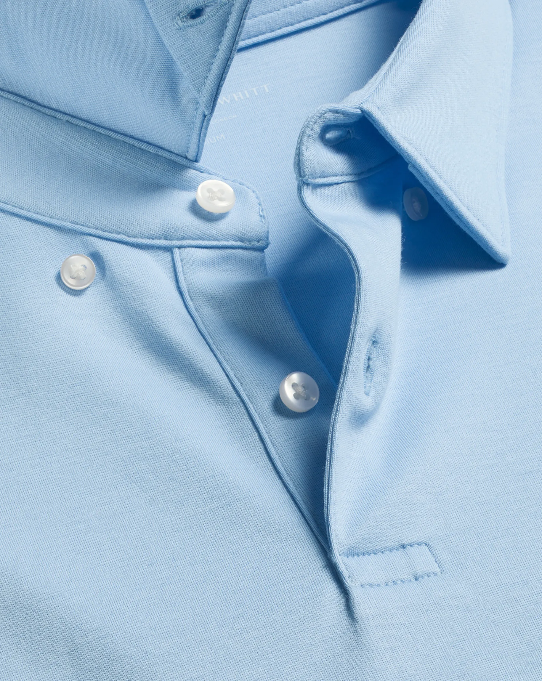 Blue Shirts|Blue<Charles Tyrwhitt Smart Jersey Polo - Blue Sky