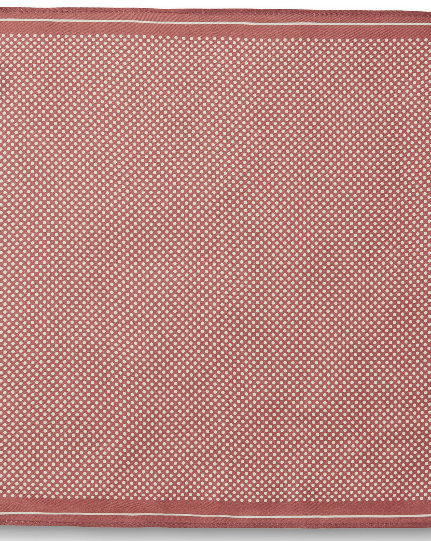 Accessories<Charles Tyrwhitt Spot Silk Pocket Square - Salmon Pink & Ivory Pink and White