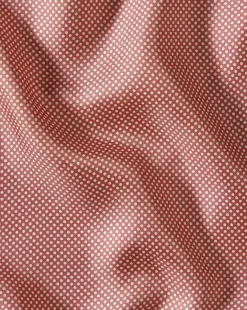 Accessories<Charles Tyrwhitt Spot Silk Pocket Square - Salmon Pink & Ivory Pink and White