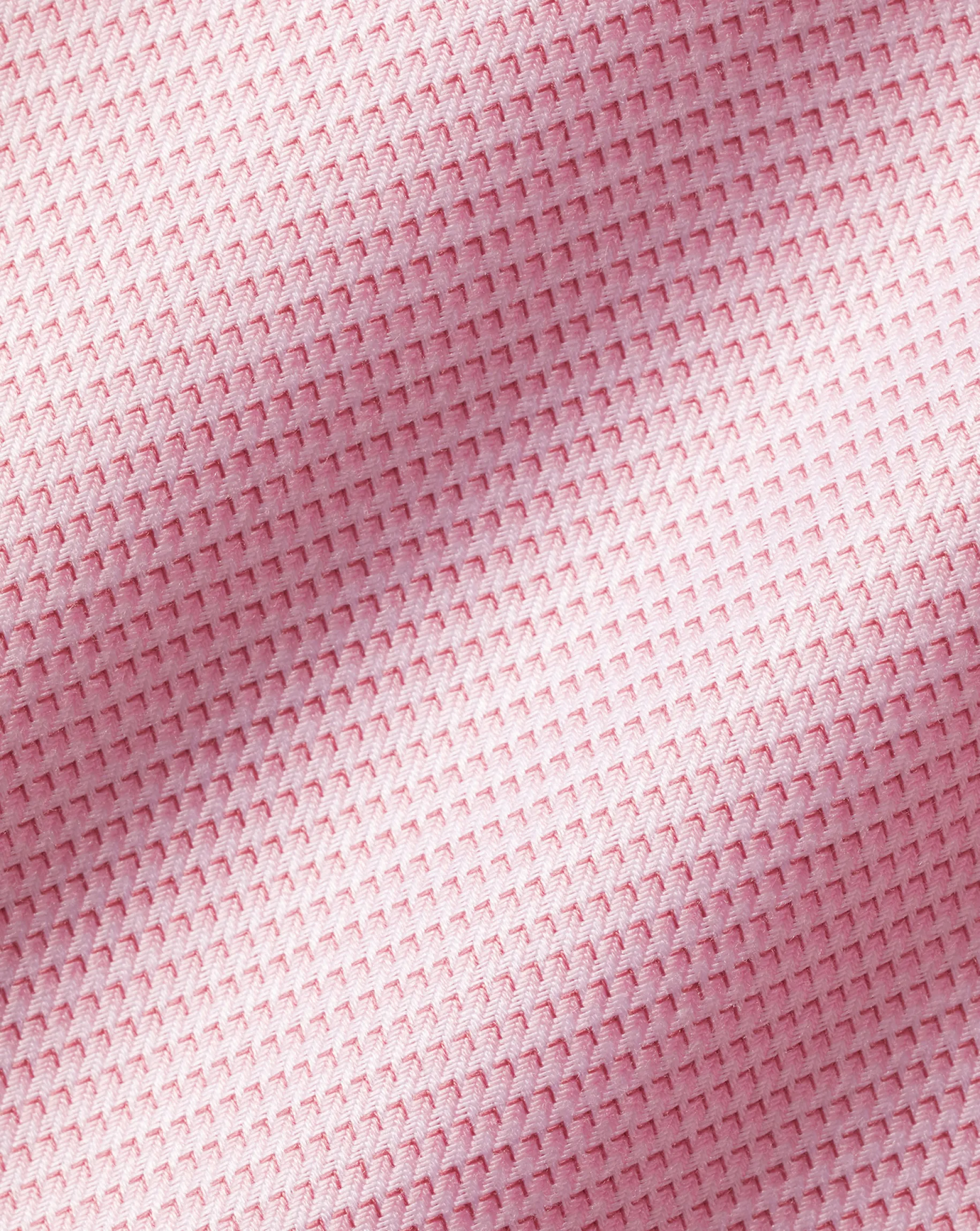 Shirt Sale|Dress Shirts<Charles Tyrwhitt Spread Collar Non-Iron Cambridge Weave Shirt - Pink