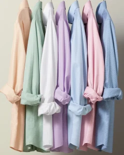 Shirt Sale|Dress Shirts<Charles Tyrwhitt Spread Collar Non-Iron Cambridge Weave Shirt - Lavender Purple