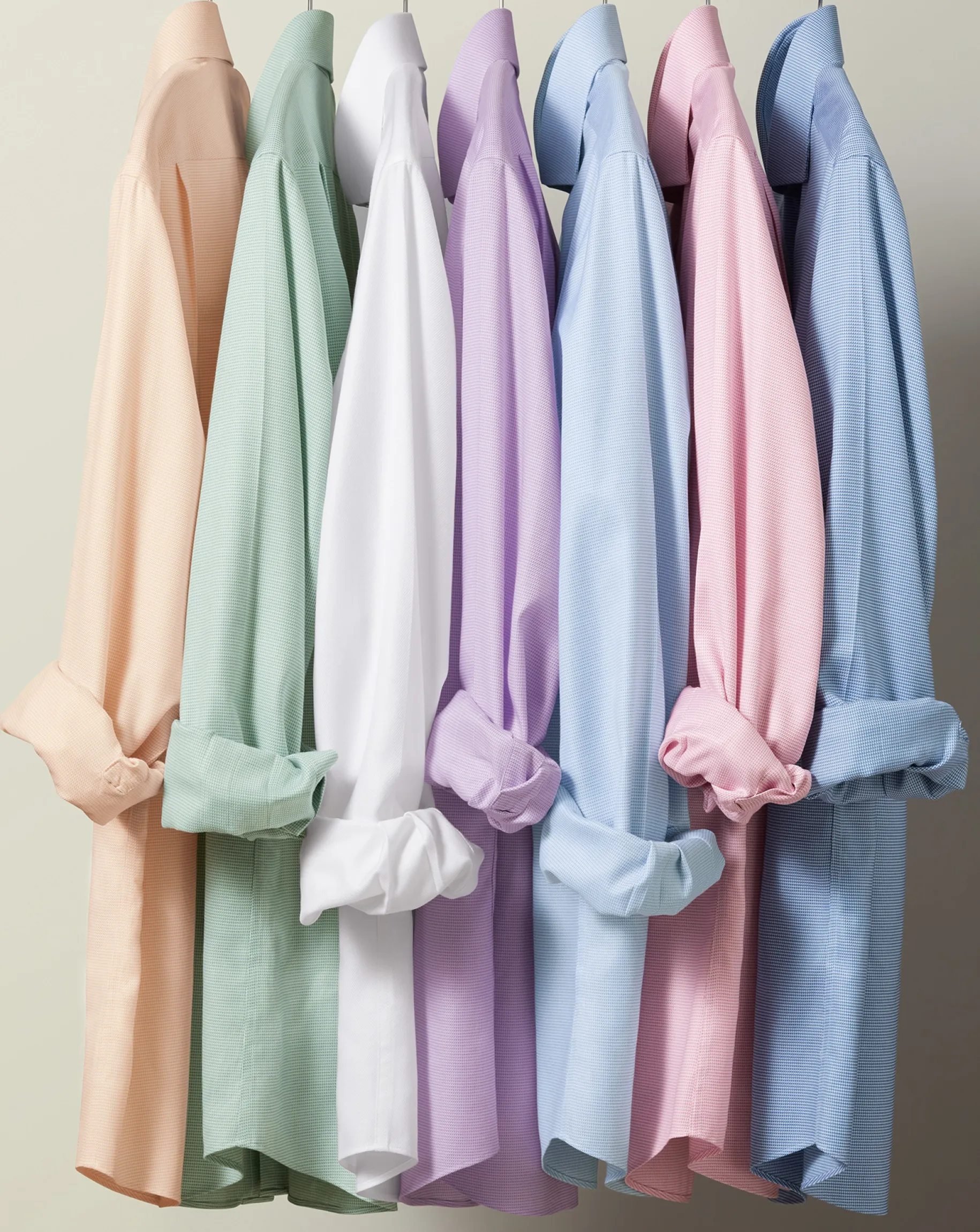 Shirt Sale|Dress Shirts<Charles Tyrwhitt Spread Collar Non-Iron Cambridge Weave Shirt - Lavender Purple