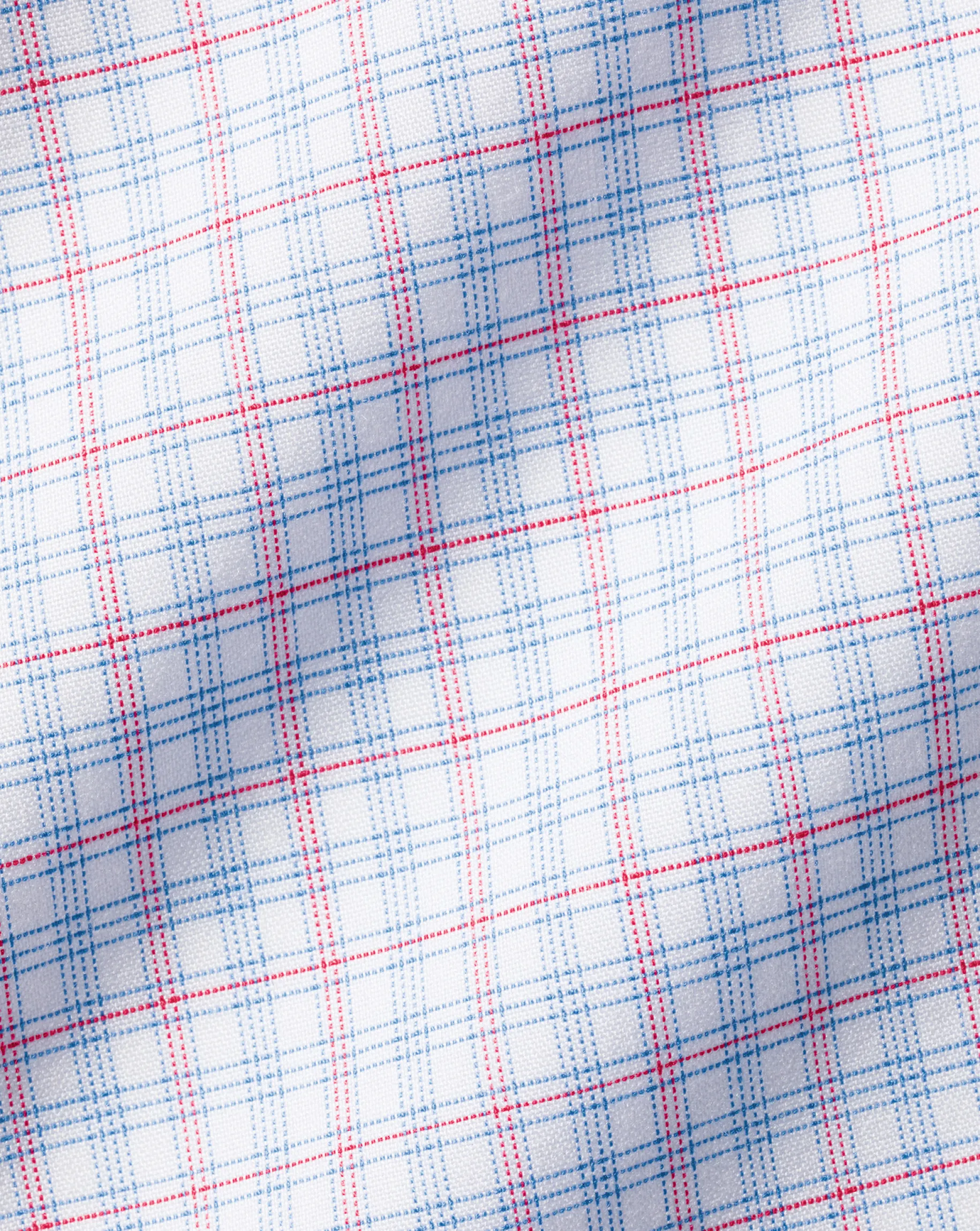 Shirt Sale|Dress Shirts<Charles Tyrwhitt Spread Collar Non-Iron Check Shirt - Bright Pink