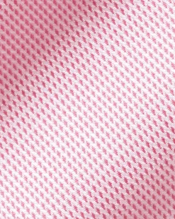 Shirt Sale|Dress Shirts<Charles Tyrwhitt Spread Collar Non-Iron Clifton Weave Shirt - Pink