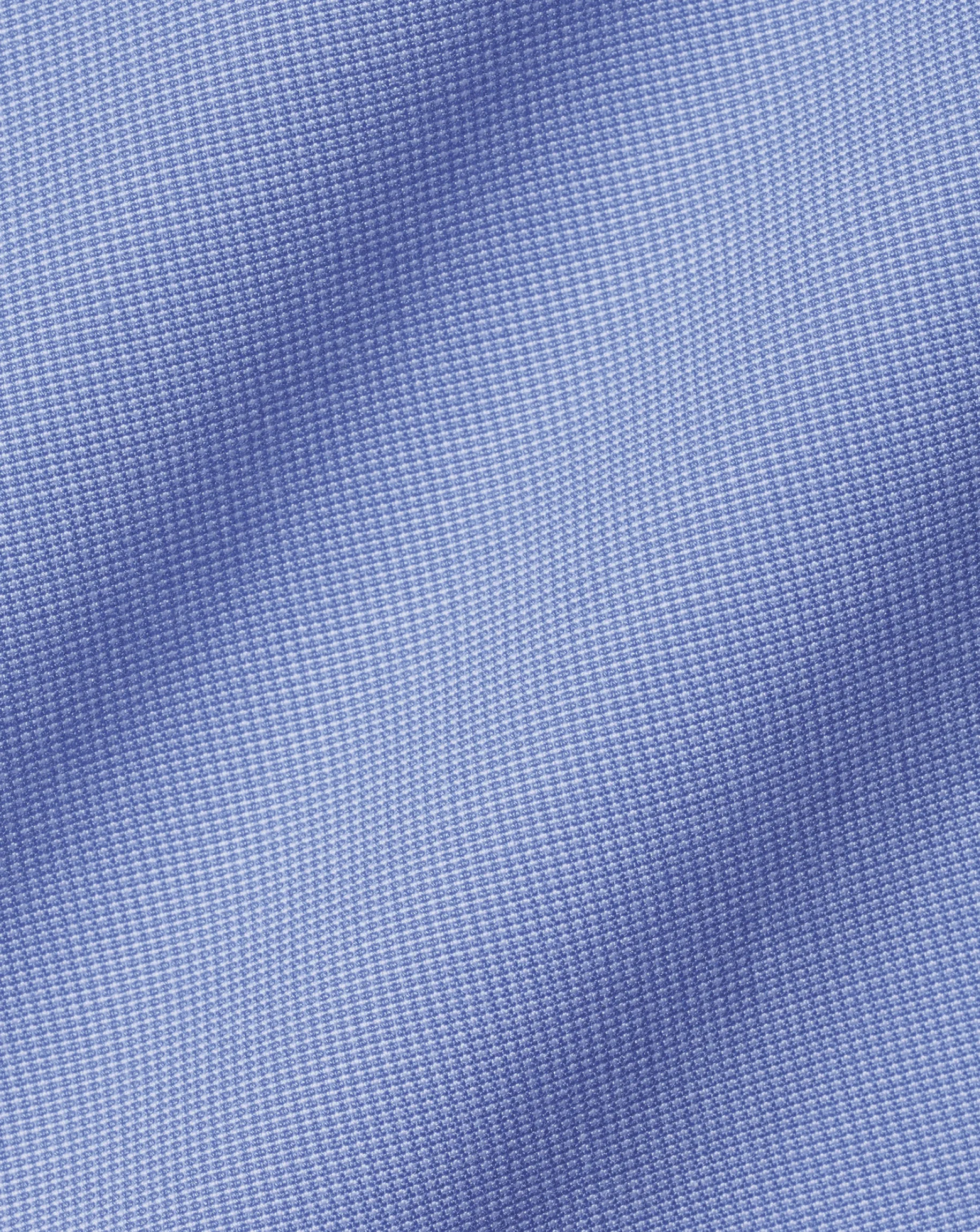 Dress Shirts|M<Charles Tyrwhitt Spread Collar Non-Iron Poplin Shirt - Ocean Blue