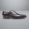 Shoes<Charles Tyrwhitt Square Toe Derby Brogue Shoes - Black