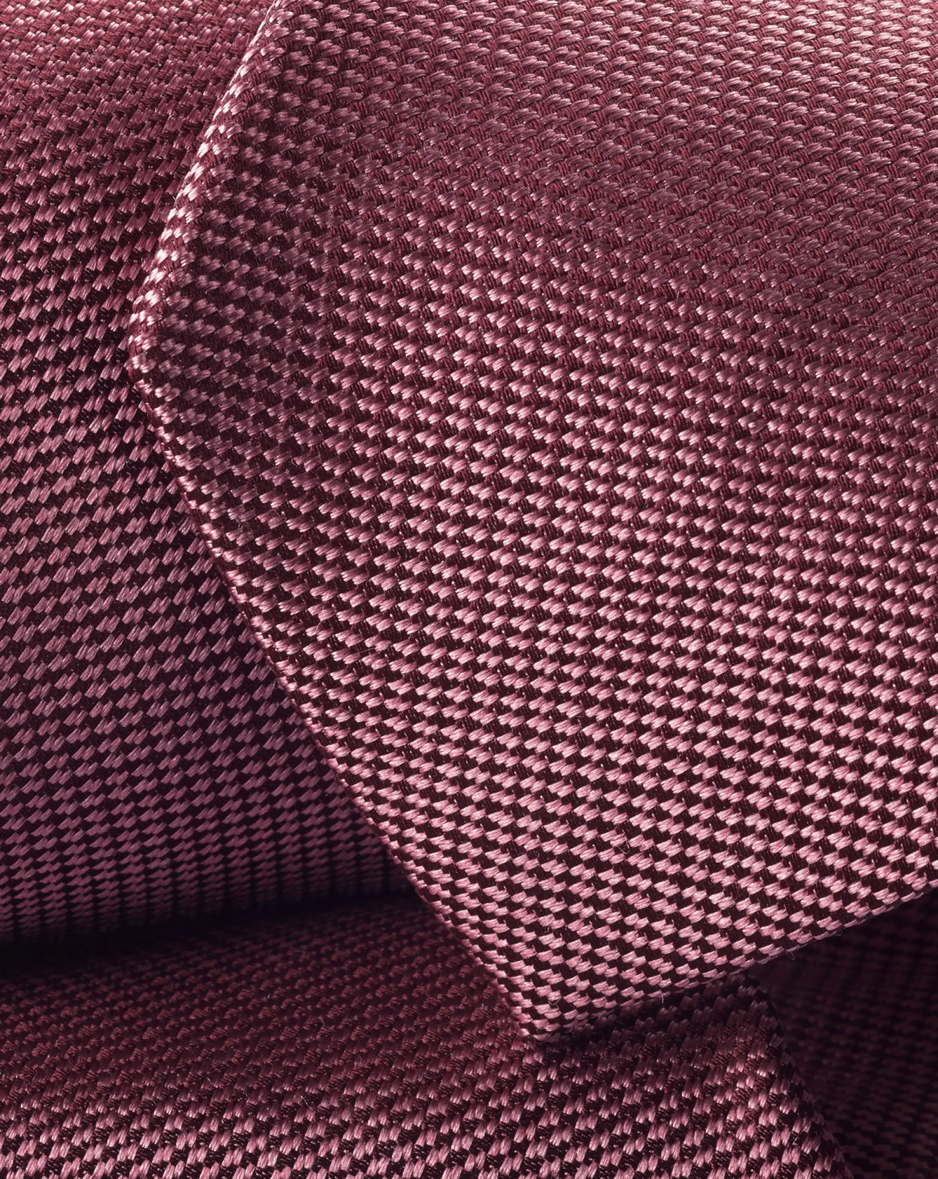 Wedding|Ties & Bow-ties<Charles Tyrwhitt Stain Resistant Slim Silk Tie - Claret Pink