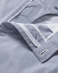 Golf Collection|Pants & Shorts<Charles Tyrwhitt Stripe Shorts - Blue Royal