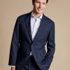 Suit Jackets|Blazers<Charles Tyrwhitt Stripe Suit Jacket - Navy