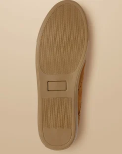 Sneakers|Brown Shoes<Charles Tyrwhitt Suede Brogue Sneakers - Brown Tobacco