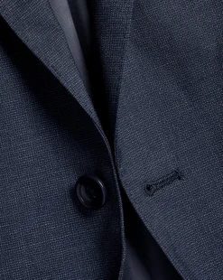 Suit Jackets|Blazers<Charles Tyrwhitt Texture Suit Jacket - Denim Blue