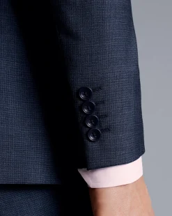 Suit Jackets|Blazers<Charles Tyrwhitt Texture Suit Jacket - Denim Blue