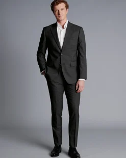 Suit Jackets|Blazers<Charles Tyrwhitt Texture Suit Jacket - Grey