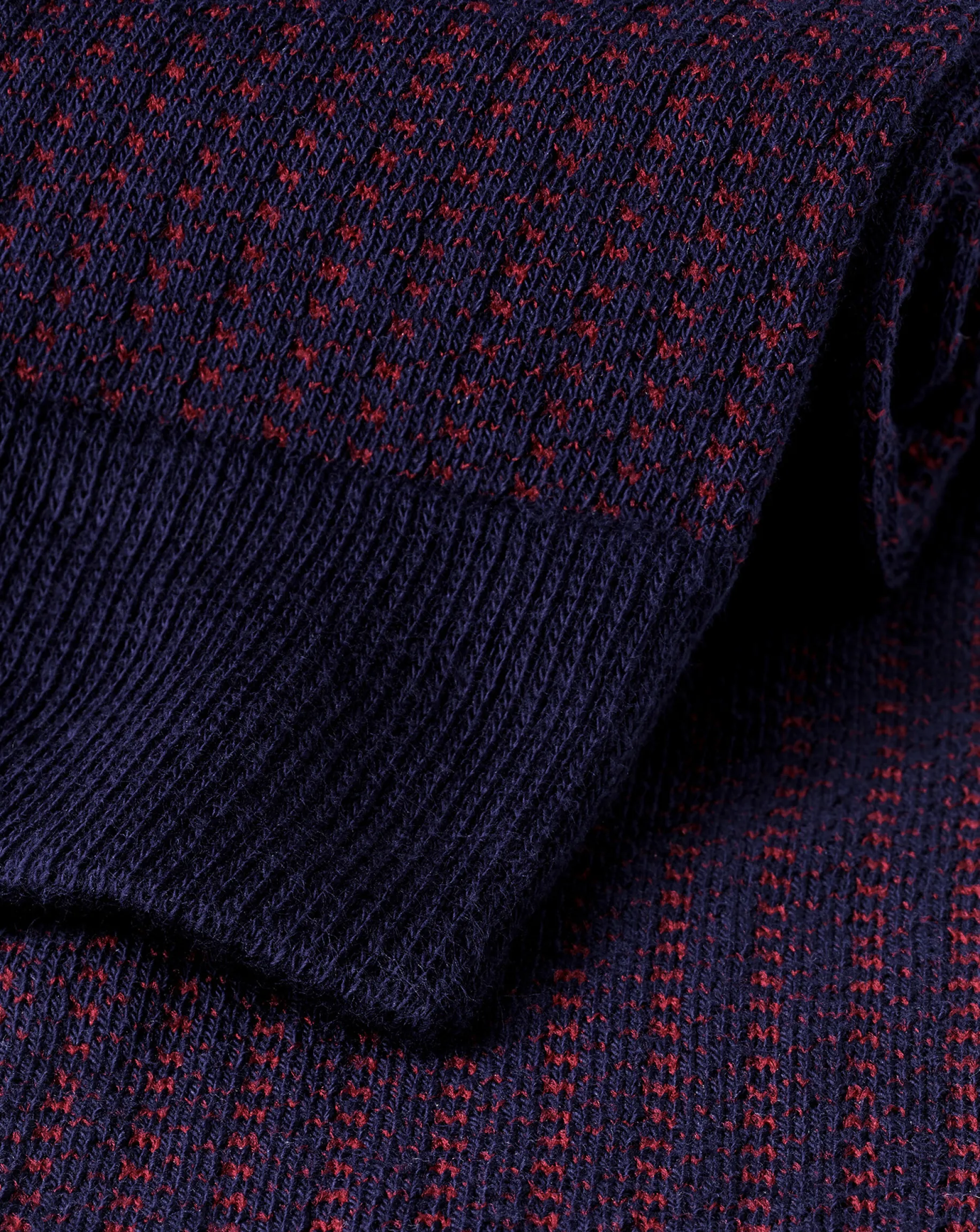 Accessories<Charles Tyrwhitt Textured Socks - French Blue & Maroon