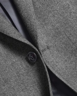 Coats & Jackets|Blazers<Charles Tyrwhitt Textured Wool Jacket - Grey