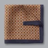 Pocket Squares<Charles Tyrwhitt Tile Print Silk Pocket Square - Camel