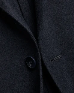 Blazers|Navy<Charles Tyrwhitt Twill Wool Jacket - Navy