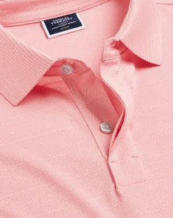 Pink Shirts|Performance polos<Charles Tyrwhitt Tyrwhitt Cool Polo - Pink