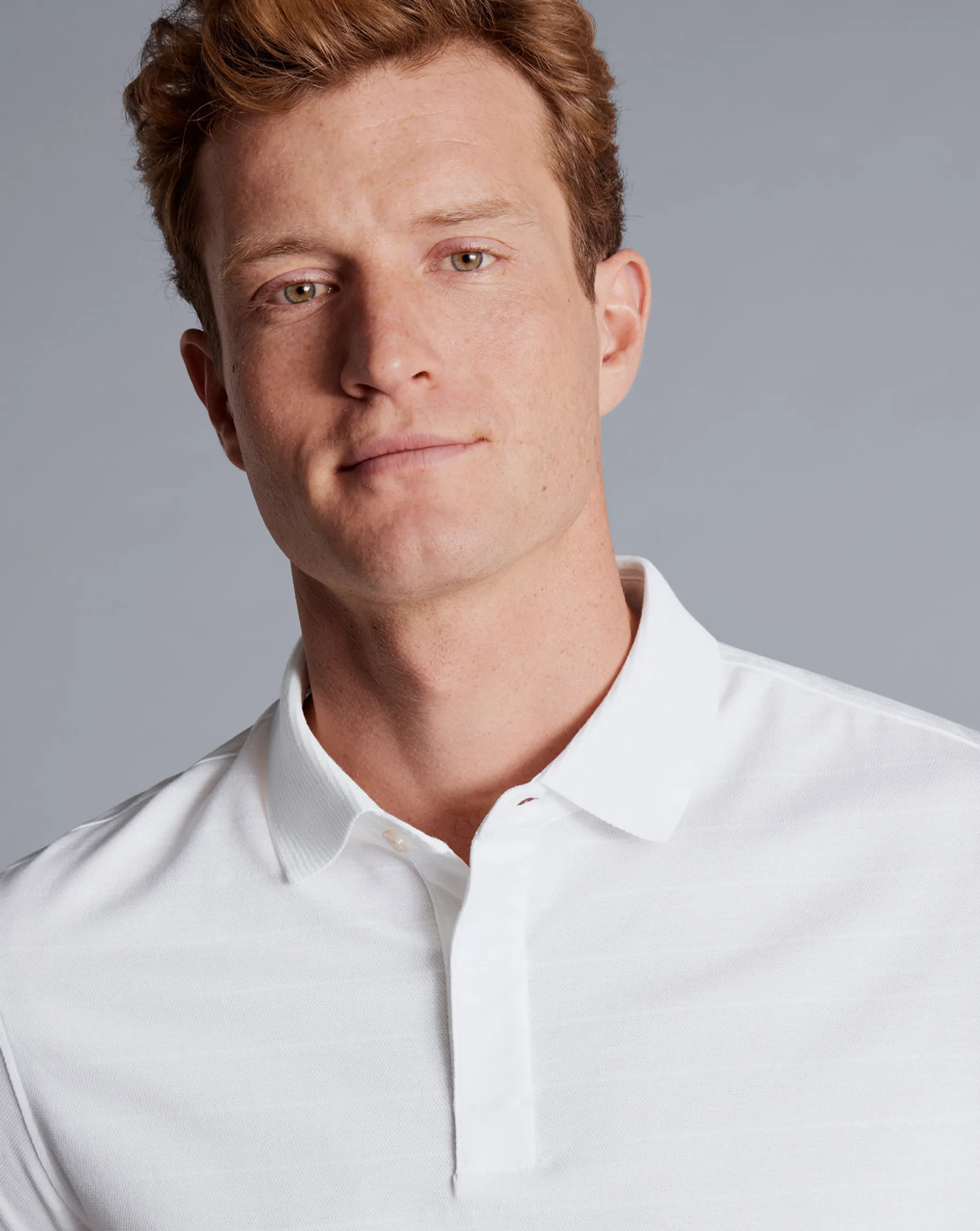 White Shirts|Golf polos<Charles Tyrwhitt Tyrwhitt Cool Polo - White
