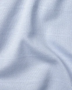 Shirt Sale|Polos<Charles Tyrwhitt Tyrwhitt Cool Quarter Zip Polo - Light Blue