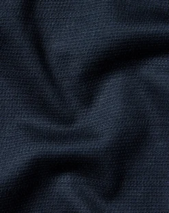Shirt Sale|Polos<Charles Tyrwhitt Tyrwhitt Cool Quarter Zip Polo - Dark Navy