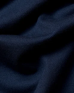 Blue Shirts|Blue<Charles Tyrwhitt Tyrwhitt Long Sleeve Pique Polo - Navy
