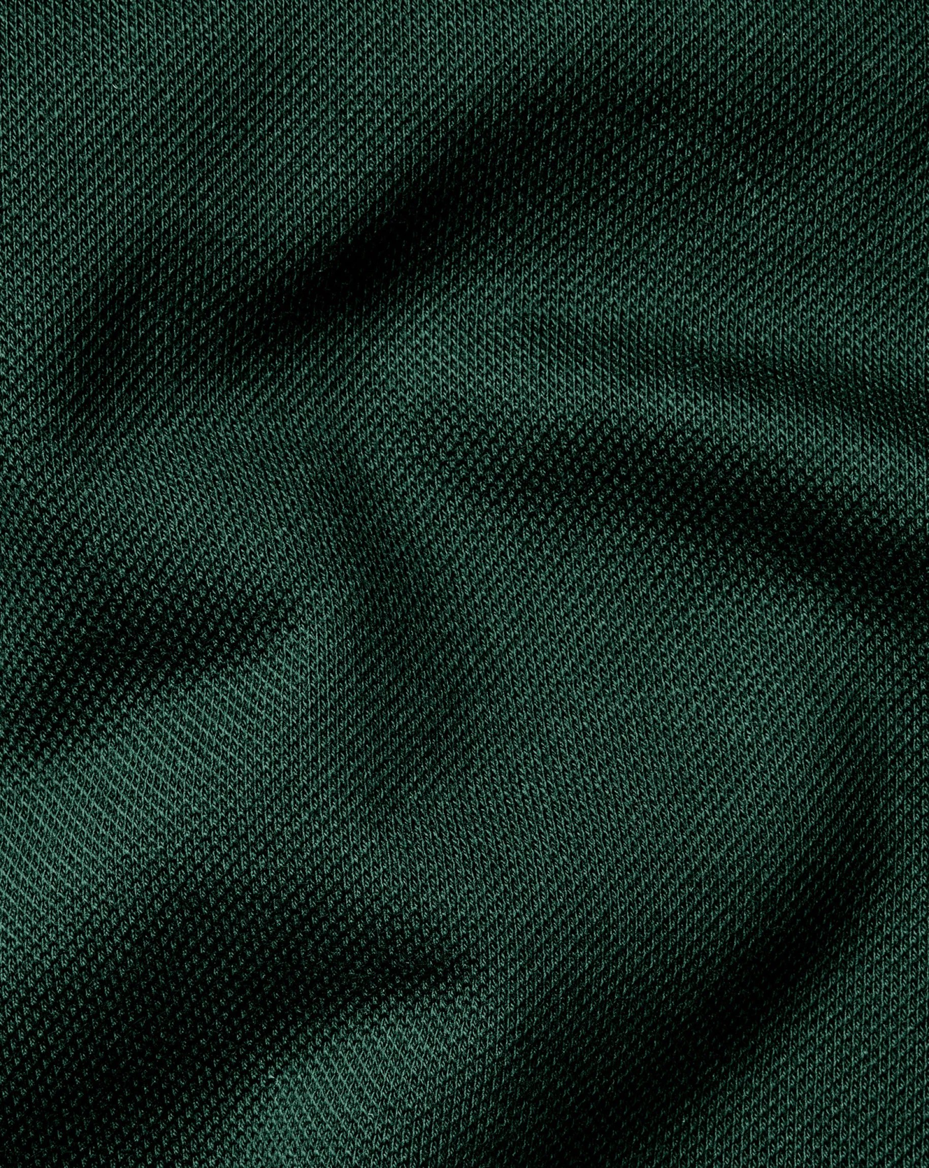 Golf polos|green<Charles Tyrwhitt Tyrwhitt Pique Polo - Dark Green