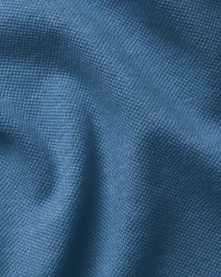 Blue Shirts|Golf polos<Charles Tyrwhitt Tyrwhitt Pique Polo - Marl Indigo