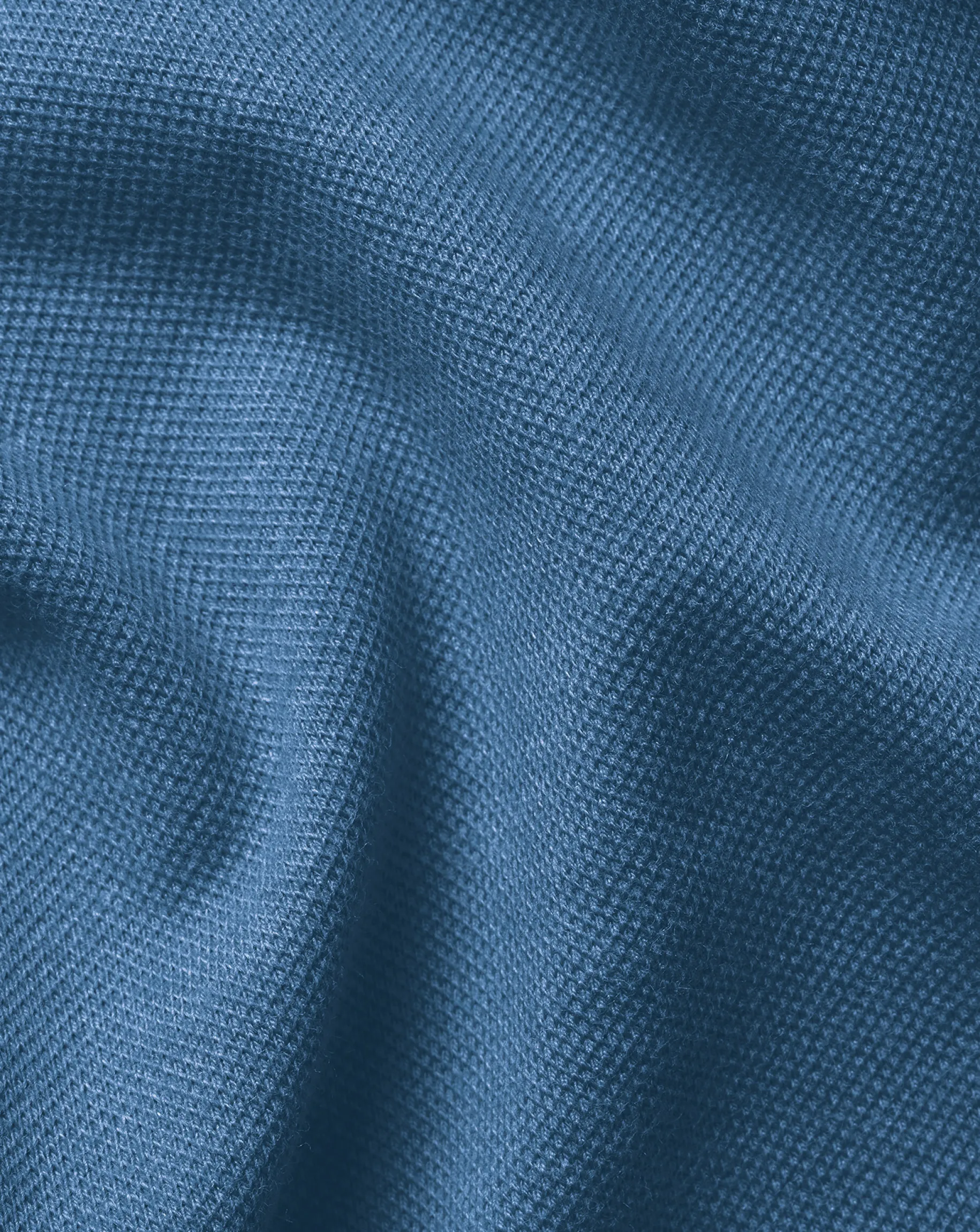 Blue Shirts|Golf polos<Charles Tyrwhitt Tyrwhitt Pique Polo - Marl Indigo