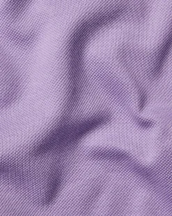 Golf polos|Short Sleeve polos<Charles Tyrwhitt Tyrwhitt Pique Polo - Purple Lilac