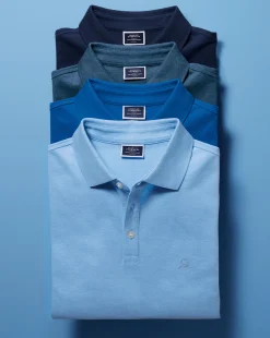 Blue Shirts|Golf polos<Charles Tyrwhitt Tyrwhitt Pique Polo - Navy