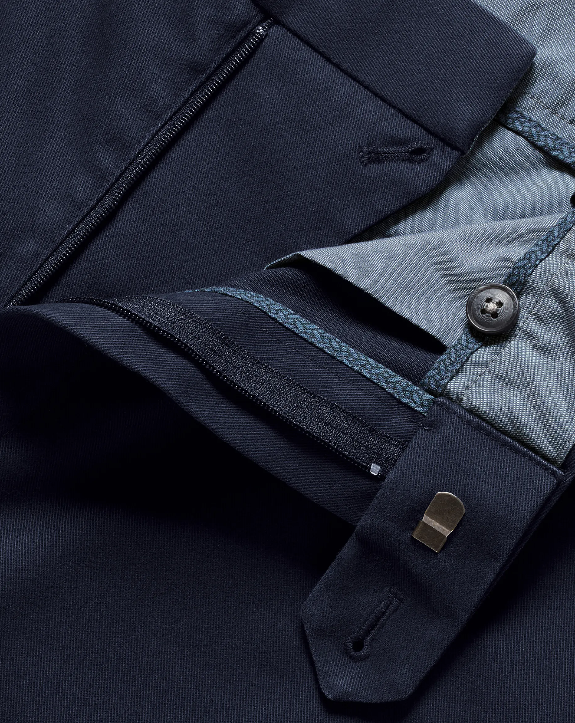 Chinos|Blue Pants<Charles Tyrwhitt Ultimate Non-Iron Chinos - French Navy French Blue