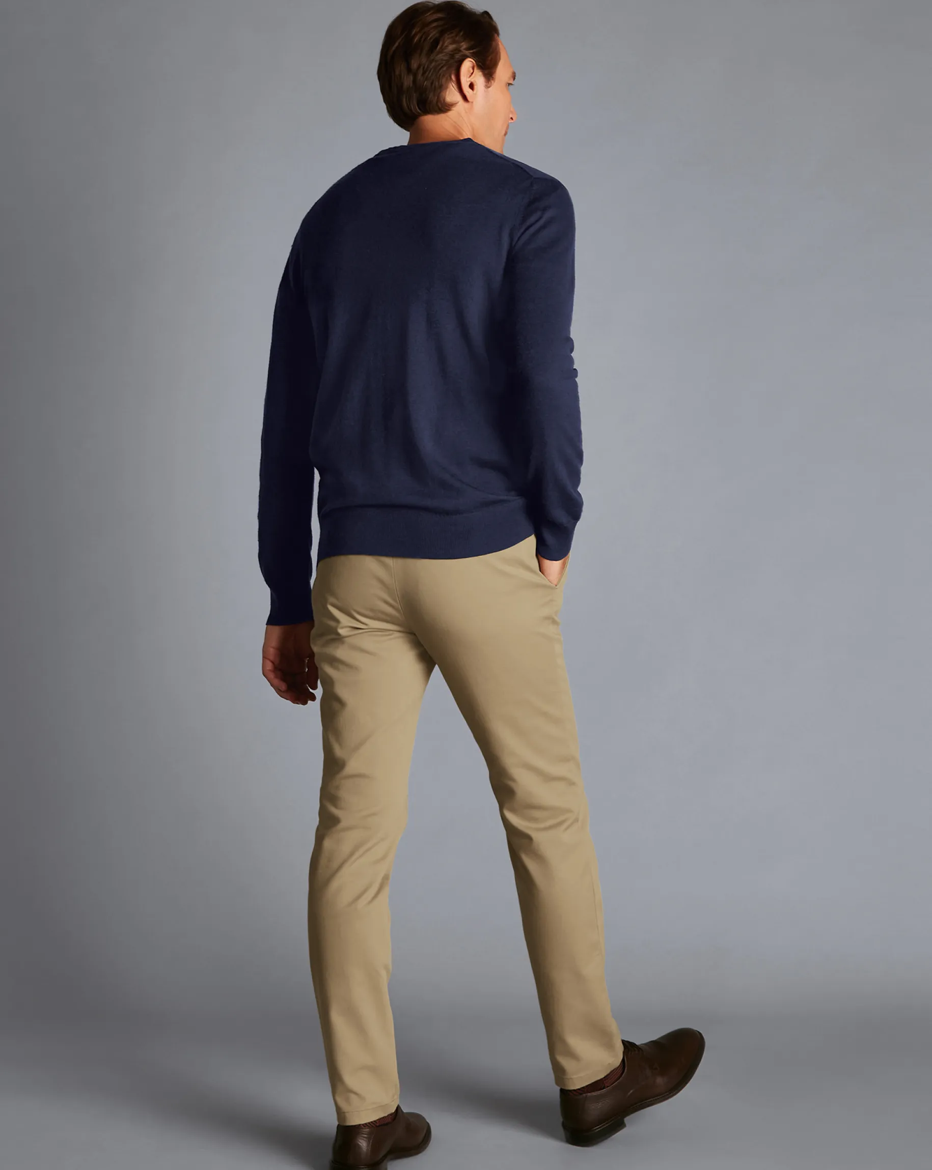 Extra Slim Fit Pants|Golf Collection<Charles Tyrwhitt Ultimate Non-Iron Chinos - Tan