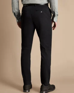 Black Pants|Golf Collection<Charles Tyrwhitt Ultimate Non-Iron Chinos - Black