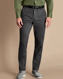 Golf Collection|Races<Charles Tyrwhitt Ultimate Non-Iron Chinos - Dark Grey